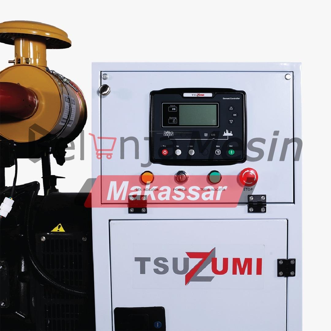Genset Open Diesel 30 KVA Starter Electric 24.000 Watt 4 Tak 4 Cylinder TD 30 KVA TSUZUMI - Image 6