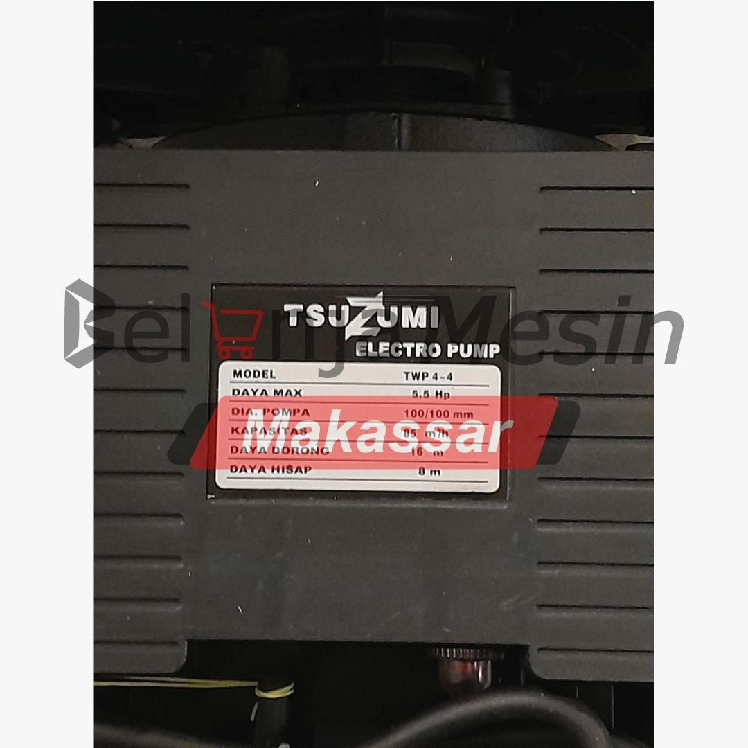 Pompa Alkon Electric 4 Hp 1 Phase TWP4-4 TSUZUMI - Image 2