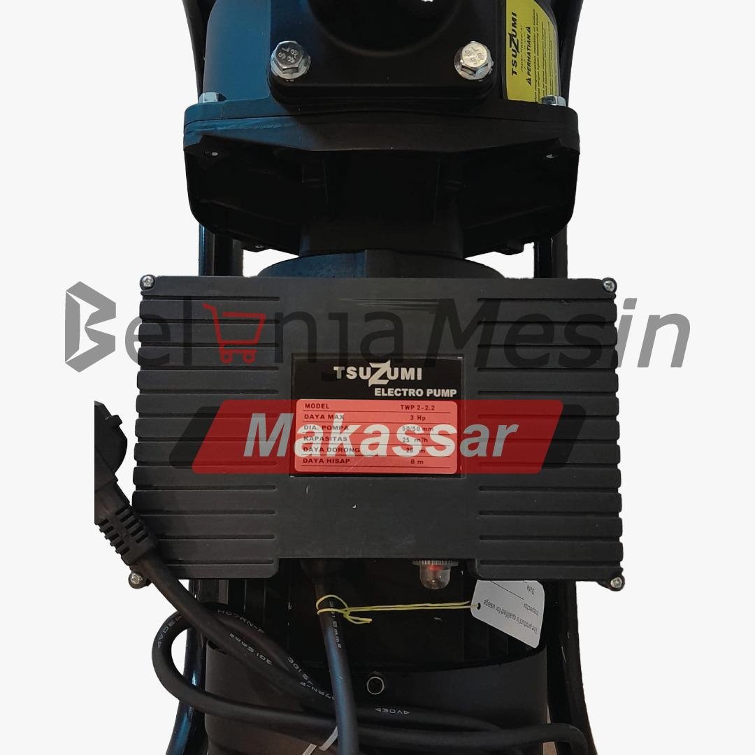 Pompa Alkon Electric 2 Inch 3 HP 2200 Watt 1 Phase TWP2-2.2 TSUZUMI - Image 2