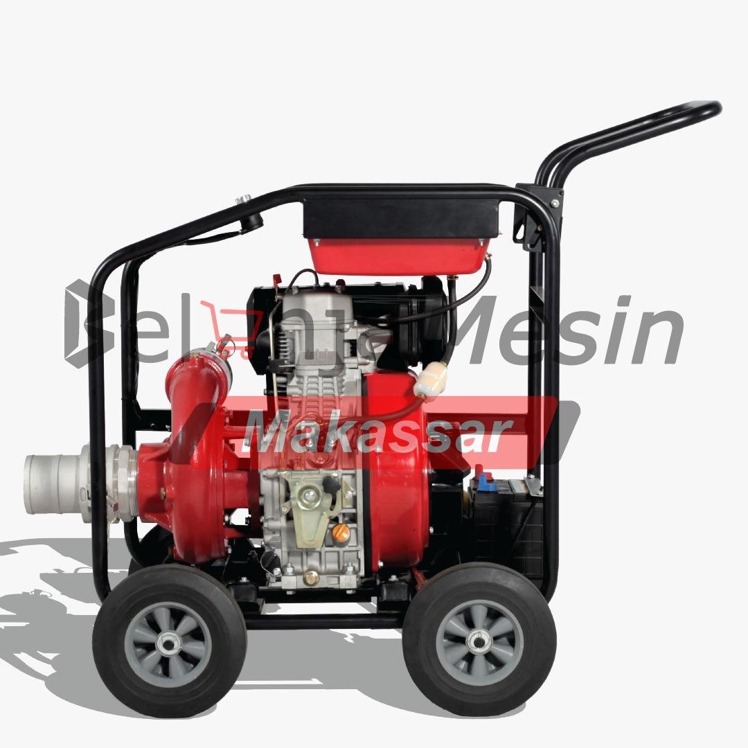 Pompa Pemadam Diesel Starter Electric 498cc FP90ES TSUZUMI - Image 4