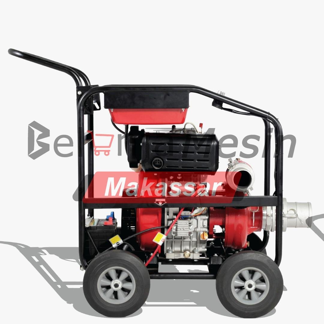 Pompa Pemadam Diesel Starter Electric 498cc FP90ES TSUZUMI - Image 6