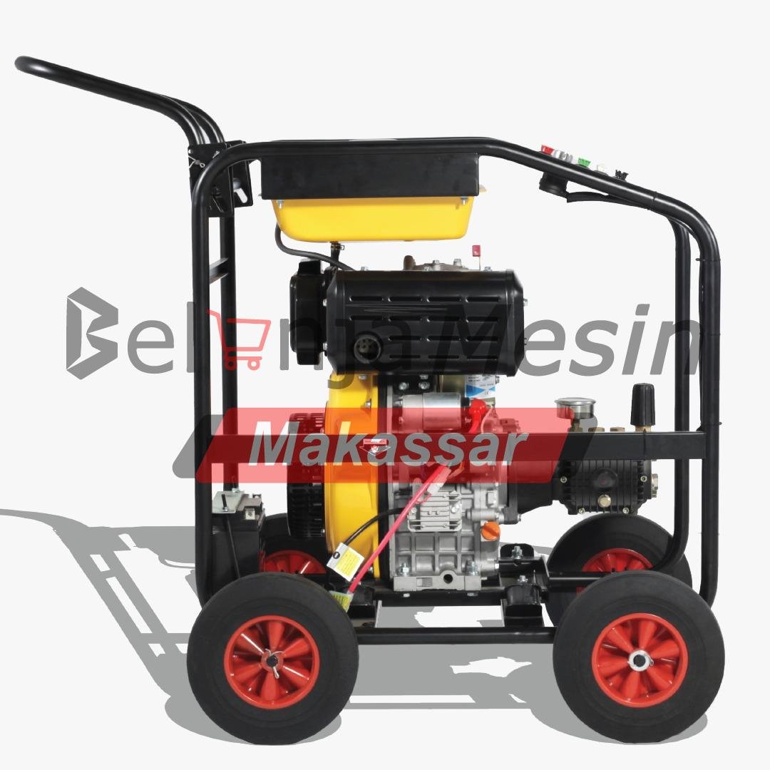 Mesin Cuci Steam Diesel High Pressure 3600Psi Starter Electric 418cc DHPW3600 TSUZUMI - Image 6