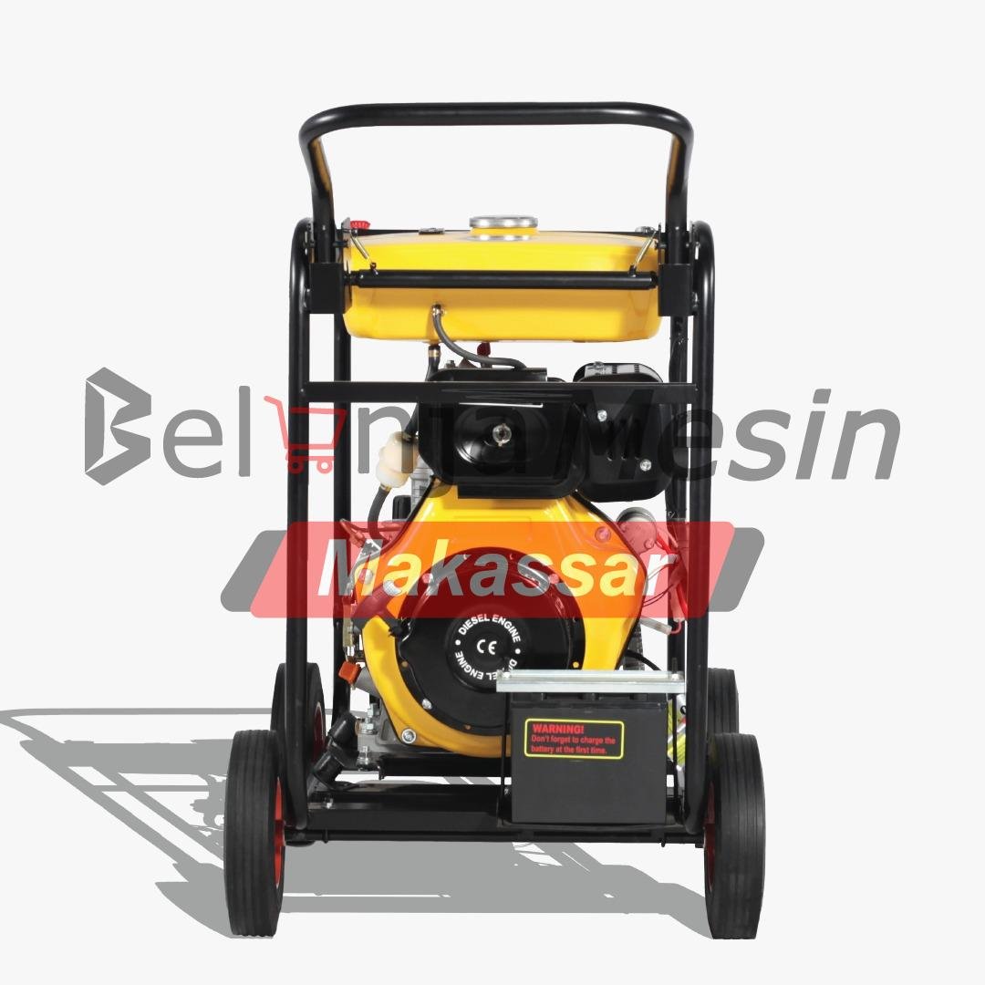 Mesin Cuci Steam Diesel High Pressure 3600Psi Starter Electric 418cc DHPW3600 TSUZUMI - Image 3