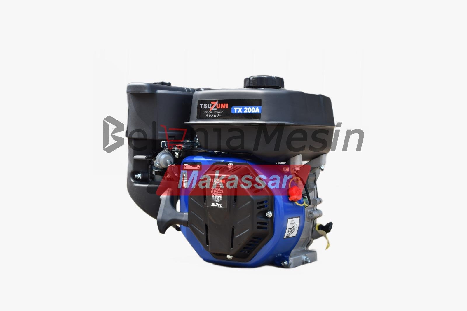 Mesin Penggerak Serbaguna Engine Gasoline 4 Tak OHV 196cc 3600 RPM TX200A TSUZUMI - Image 5