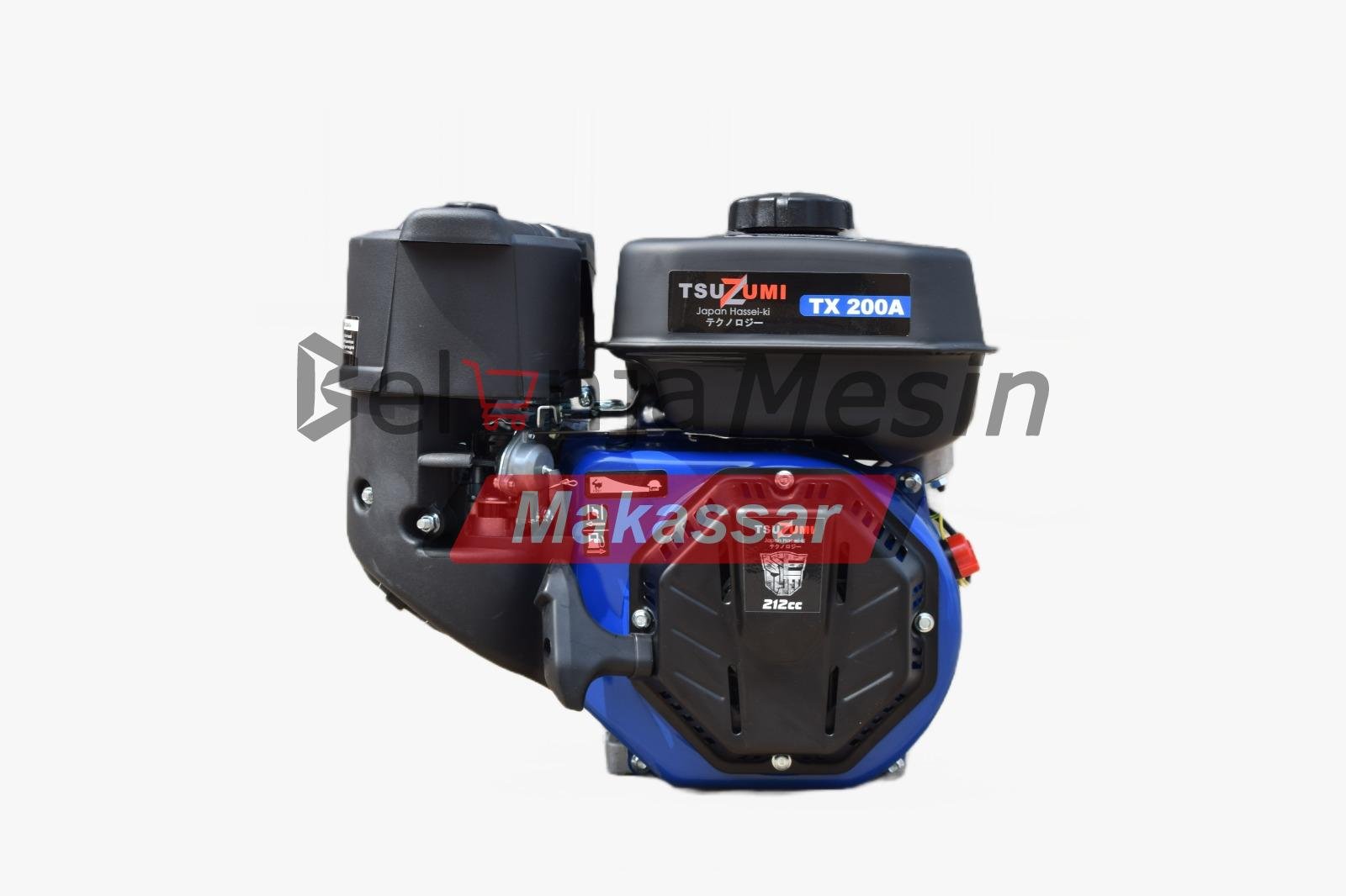 Mesin Penggerak Serbaguna Engine Gasoline 4 Tak OHV 196cc 3600 RPM TX200A TSUZUMI - Image 4