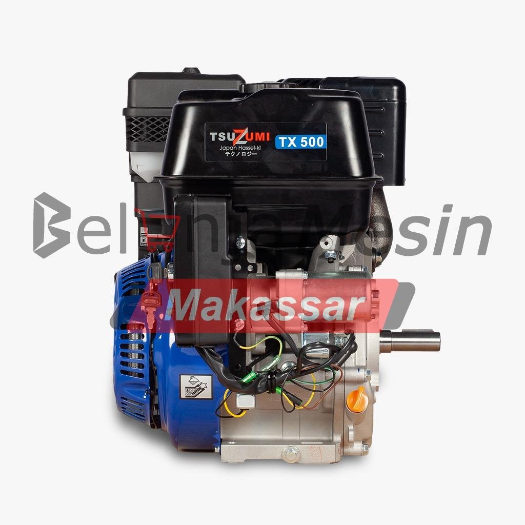 Mesin Penggerak Serbaguna Engine Gasoline Electric Starter 4 Tak OHV 500cc TX500 TSUZUMI