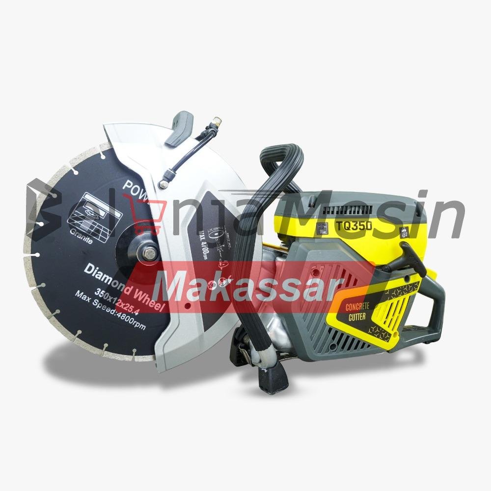 Mesin Pemotong Beton Concrete Cutter 4.7HP 3500 Watt TQ350 TSUZUMI