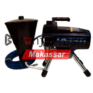 Mesin Cat Semprot Tembok Portable 1100 Watt Airless Sprayer X20+Hopper TSUZUMI