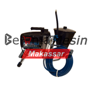 Mesin Cat Semprot Tembok Portable 1500 Watt Airless Sprayer X25+Hopper TSUZUMI