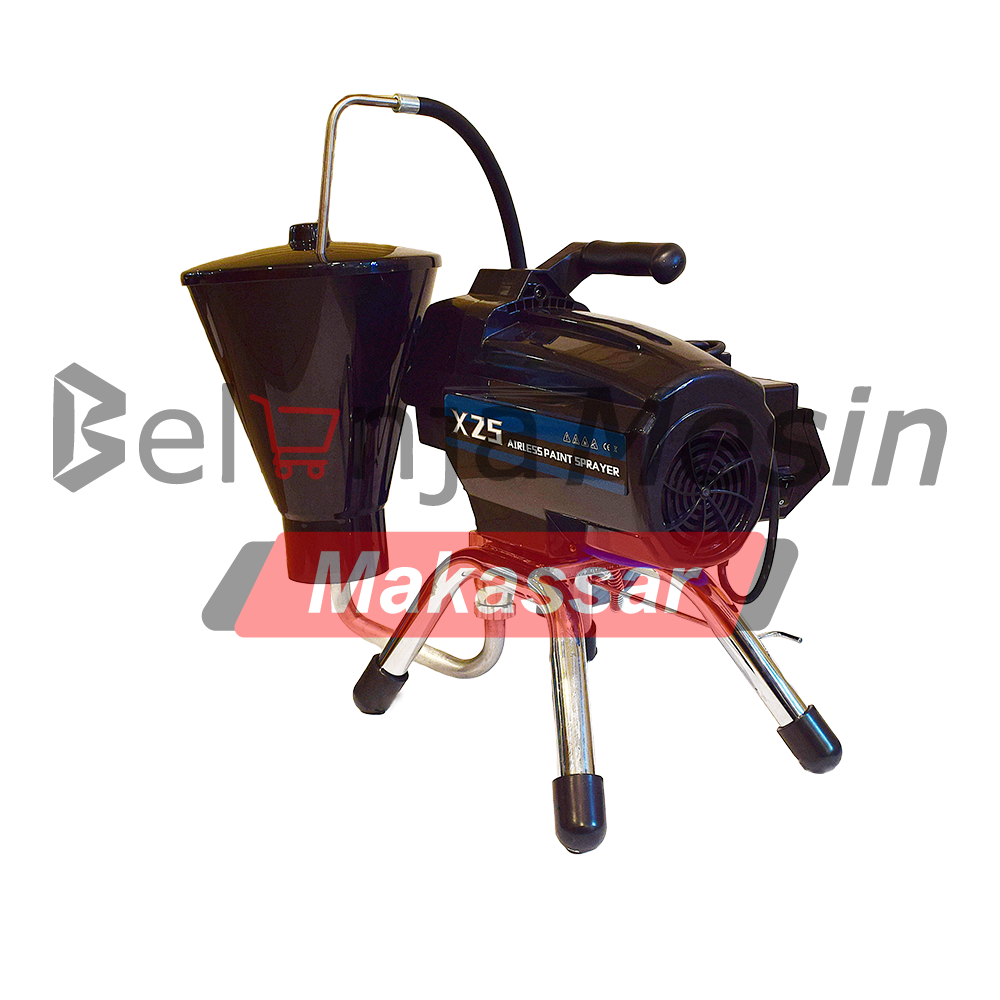 Mesin Cat Semprot Tembok Portable 1500 Watt Airless Sprayer X25+Hopper TSUZUMI - Image 2