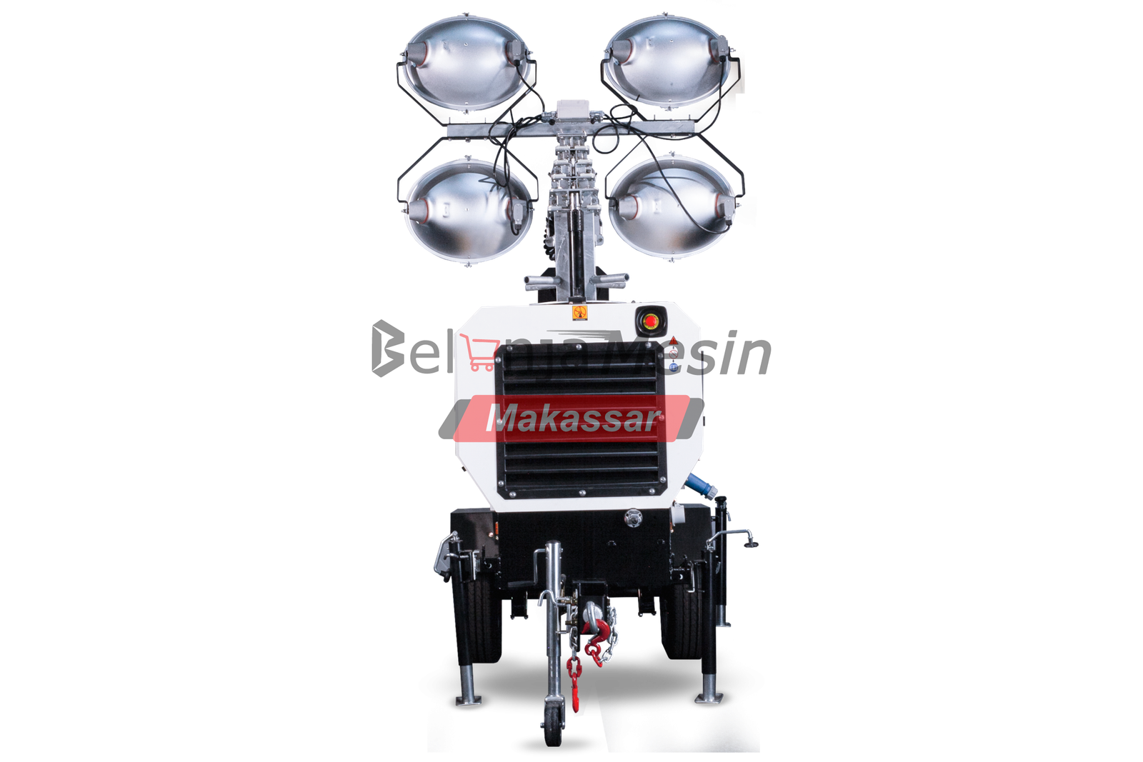 Tower Light Genset 4 x 1000 Watt Model Trailer LT9 Tsuzumi - Image 2