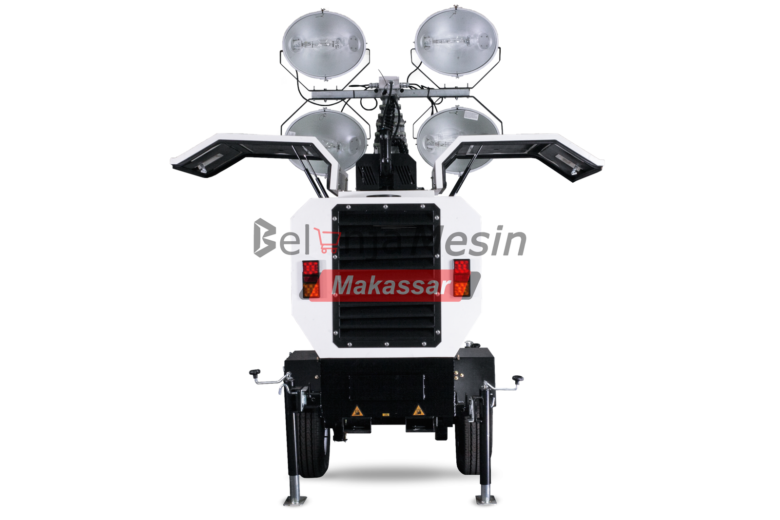 Tower Light Genset 4 x 1000 Watt Model Trailer LT9 Tsuzumi - Image 4