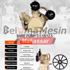 Kepala Kompresor Bare Pump 15 Hp 12.5 Bar T-1.15/12.5 Montoya