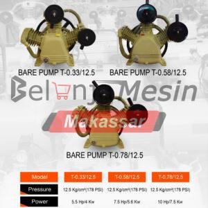 Kepala Kompresor Bare Pump 10 Hp 12.5 Bar T-0.78/12.5 Montoya