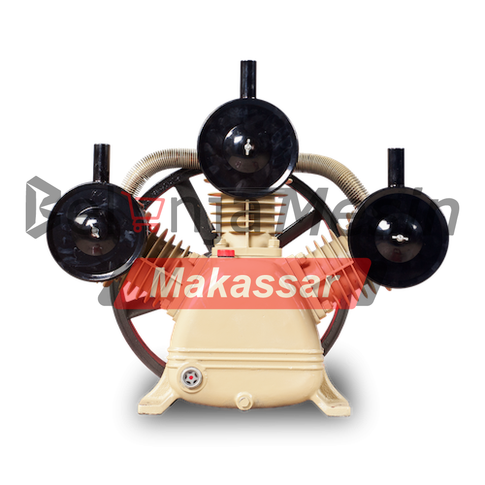 Kepala Kompresor Bare Pump 15 Hp 8 Bar 3 Piston T-1.54/8 Montoya