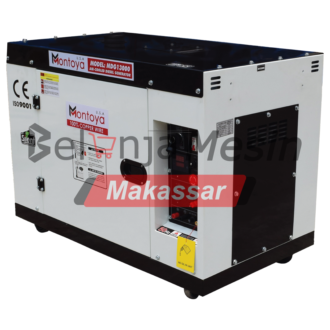 Genset Silent Diesel 12 KVA 10 KW 1 Phase MDG13000 Montoya - Image 5