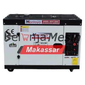 Genset Silent Diesel 12 KVA 10 KW 1 Phase MDG13000 Montoya