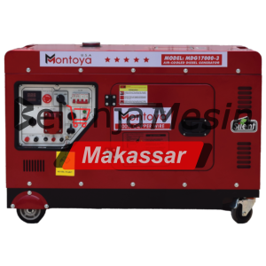 Genset Silent Diesel 15 kva 12000 watt 1/3 phase MDG17000-3 Montoya