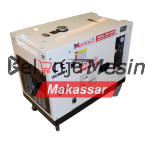 Genset Silent Diesel 9 KVA 7000 Watt 1 Phase MDG10000 Montoya
