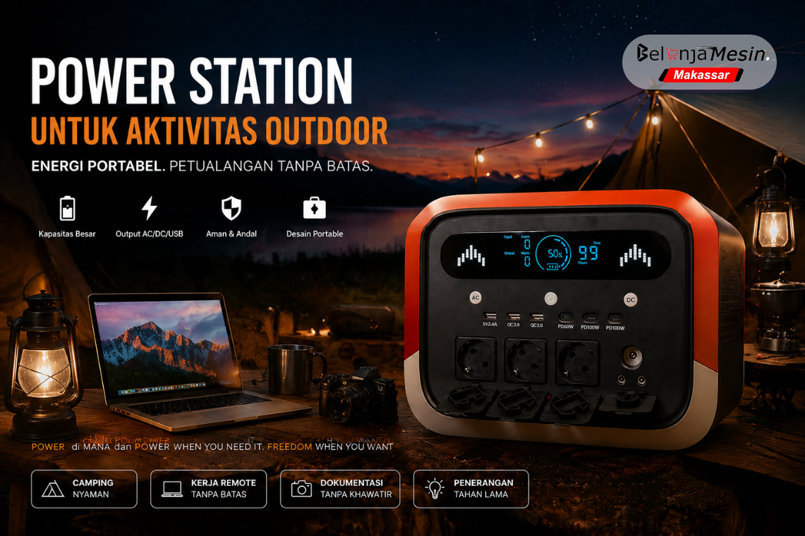power station untuk aktivitas outdoor