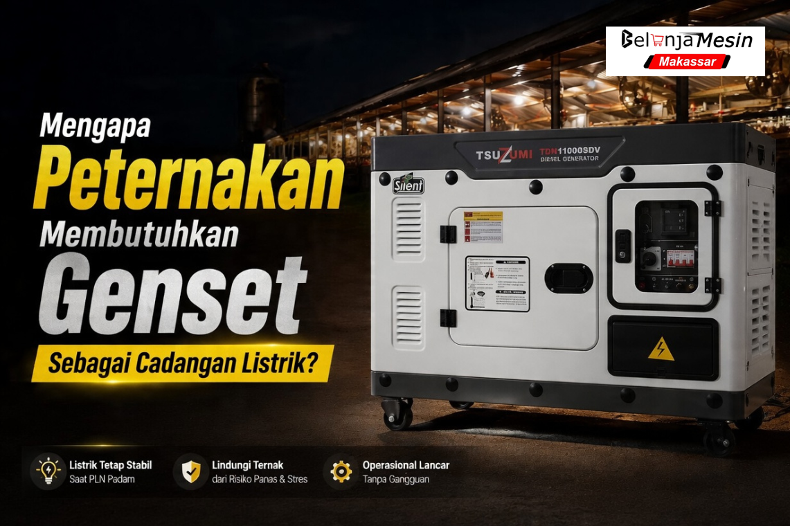 genset untuk peternakan