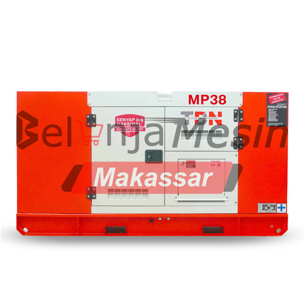 Genset Silent Diesel 30 Kw / 38 Kva Tsuzumi TDN-MP38 Tsuzumi - Image 4