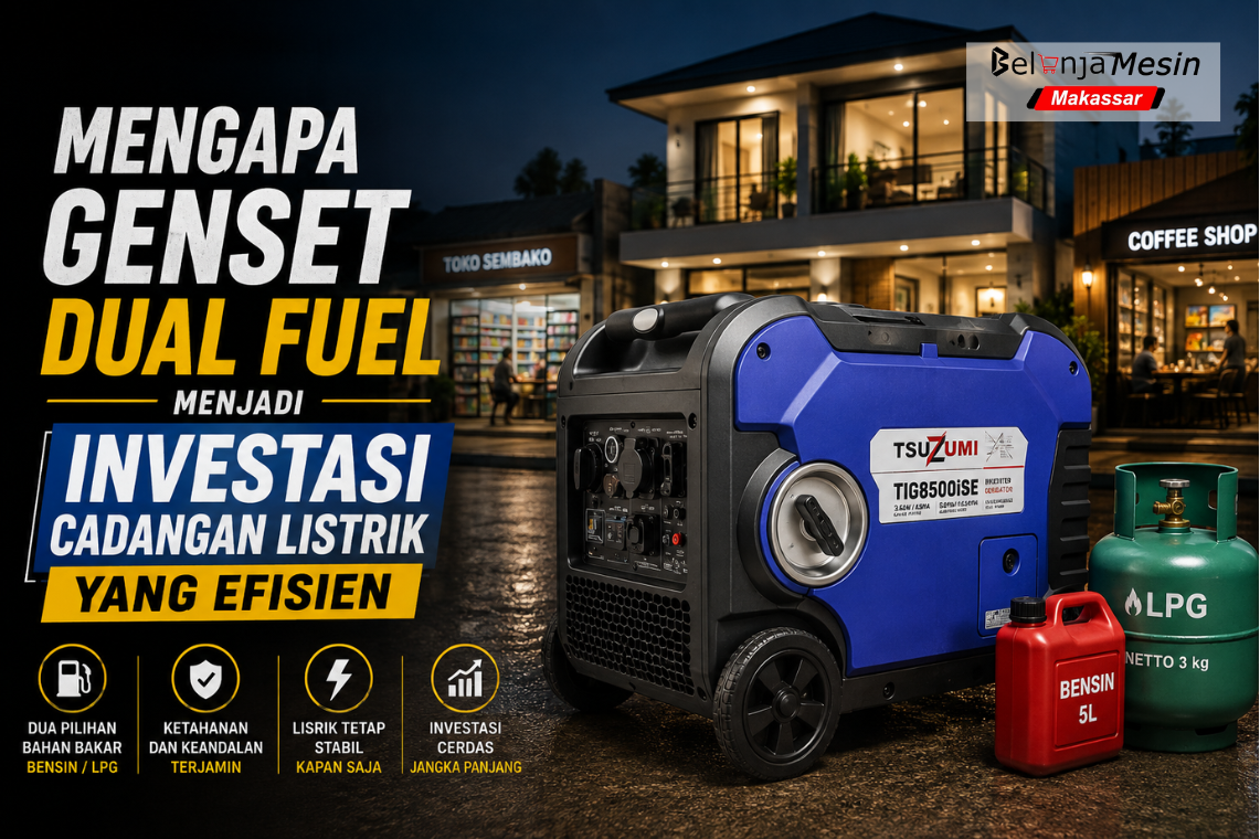 genset dual fuel
