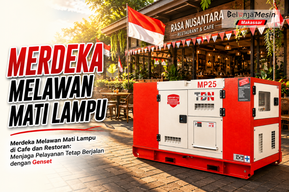 genset untuk cafe dan restaurant