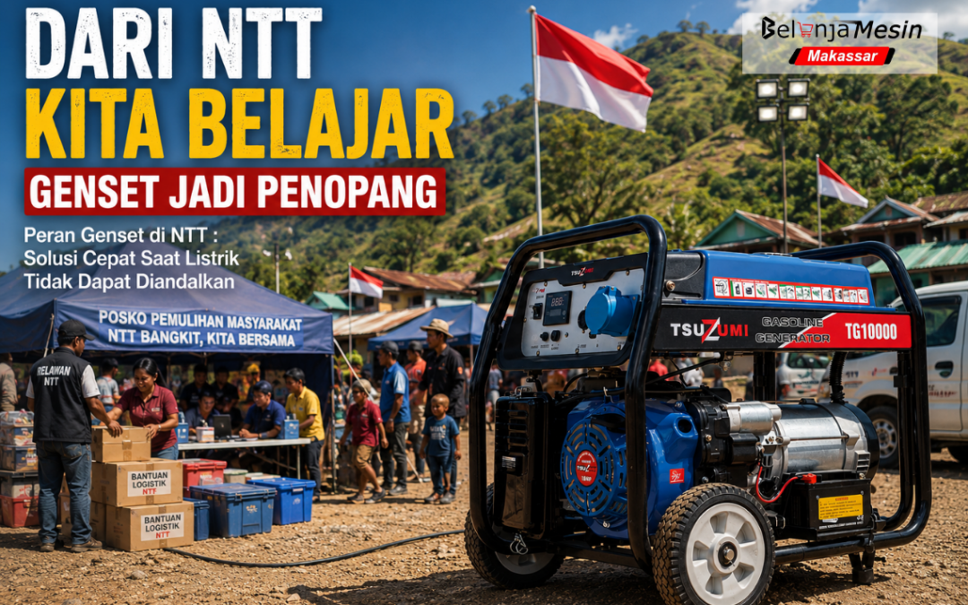 Peran Genset di NTT: Solusi Cepat Saat Listrik Tidak Dapat Diandalkan