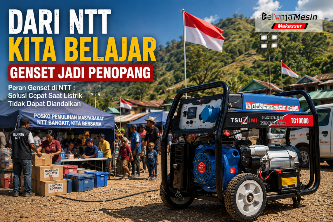 peran genset di ntt