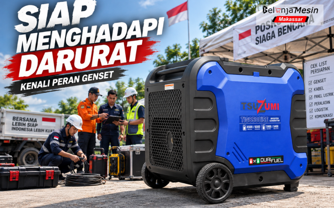 genset sebagai cadangan listrik