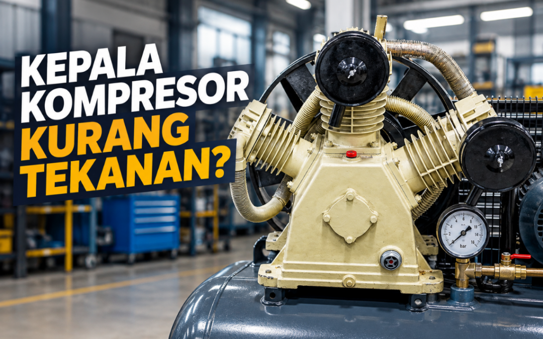 Kepala Kompresor Tidak Menghasilkan Tekanan Maksimal? Kenali Penyebab dan Solusinya